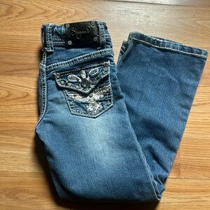 Girls Shyanne western/cowgirl jeans